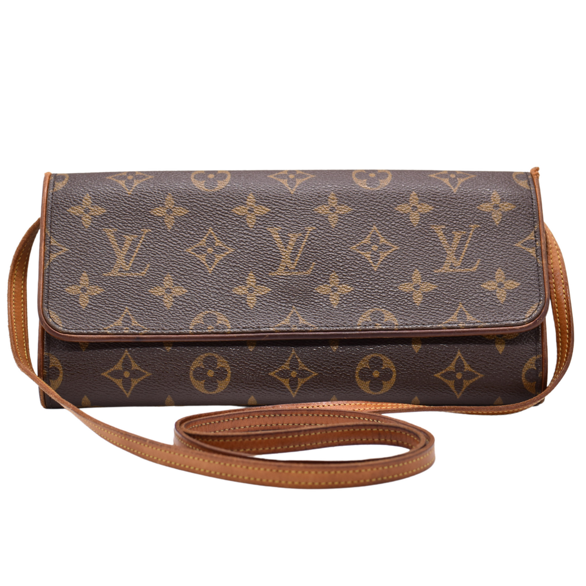 LOUIS VUITTON ルイヴィトン モノグラム ポシェット・ツインGM M51852