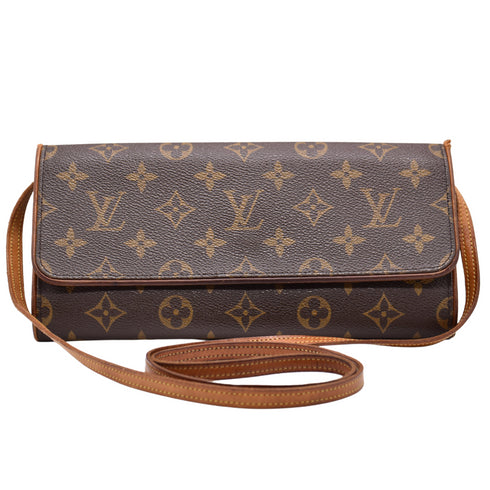 LOUIS VUITTON ルイヴィトン モノグラム ポシェット・ツインGM M51852 ショルダーバッグ