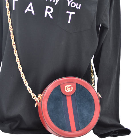 GUCCI オフィディア GG ミニ ラウンド ショルダー