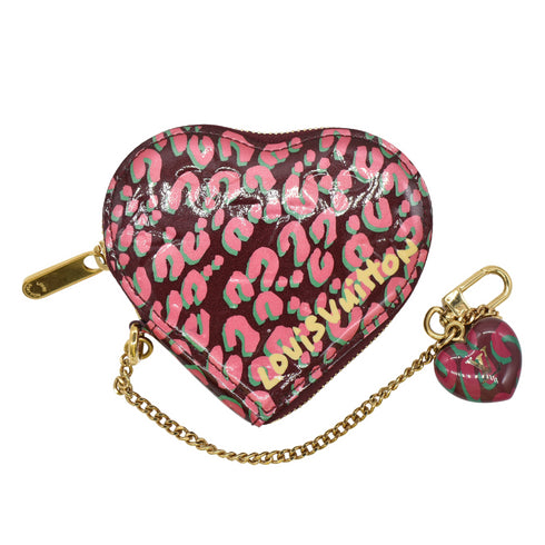 LOUIS VUITTON ルイヴィトン ポルトモネ・クール レオパード M91474 ヴェルニ コインケース