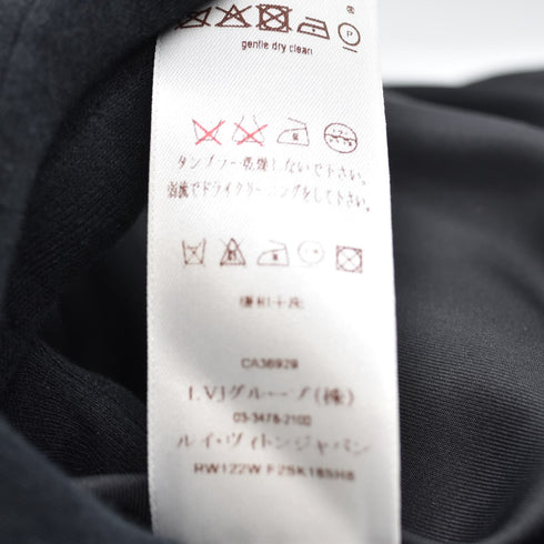 LOUIS VUITTON ルイヴィトン スカート ミニ プリーツ シルク ヒョウ柄 レオパード モノグラム 34