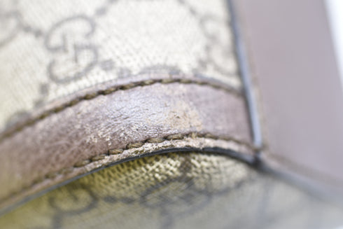 GUCCI グッチ GGスプリーム オフィディア 2WAYハンドバッグ ベージュ 524532