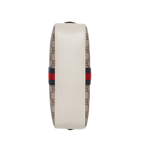 GUCCI グッチ オフィディア カメラバッグ GGスプリーム ショルダー レザー ベージュ 681064 シルバー 金具 ラブパレード