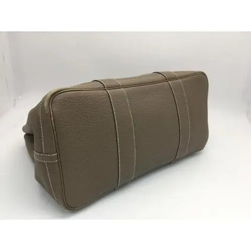 HERMES エルメス ガーデンパーティ36/PM エトゥープ ネゴンダ シルバー金具